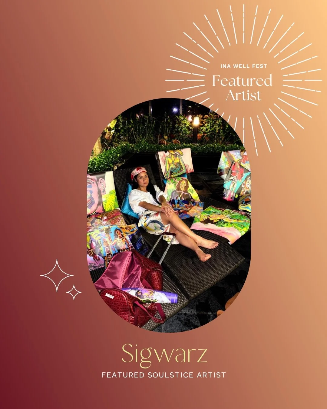 Featured SOULSTICE Artists 🎨

Since the very beginning of Ina Well Fest, we&rsquo;ve loved creating space for local artists to share their gifts and showcase their work within the experience.

This year&rsquo;s theme, SOULSTICE, draws inspiration fr