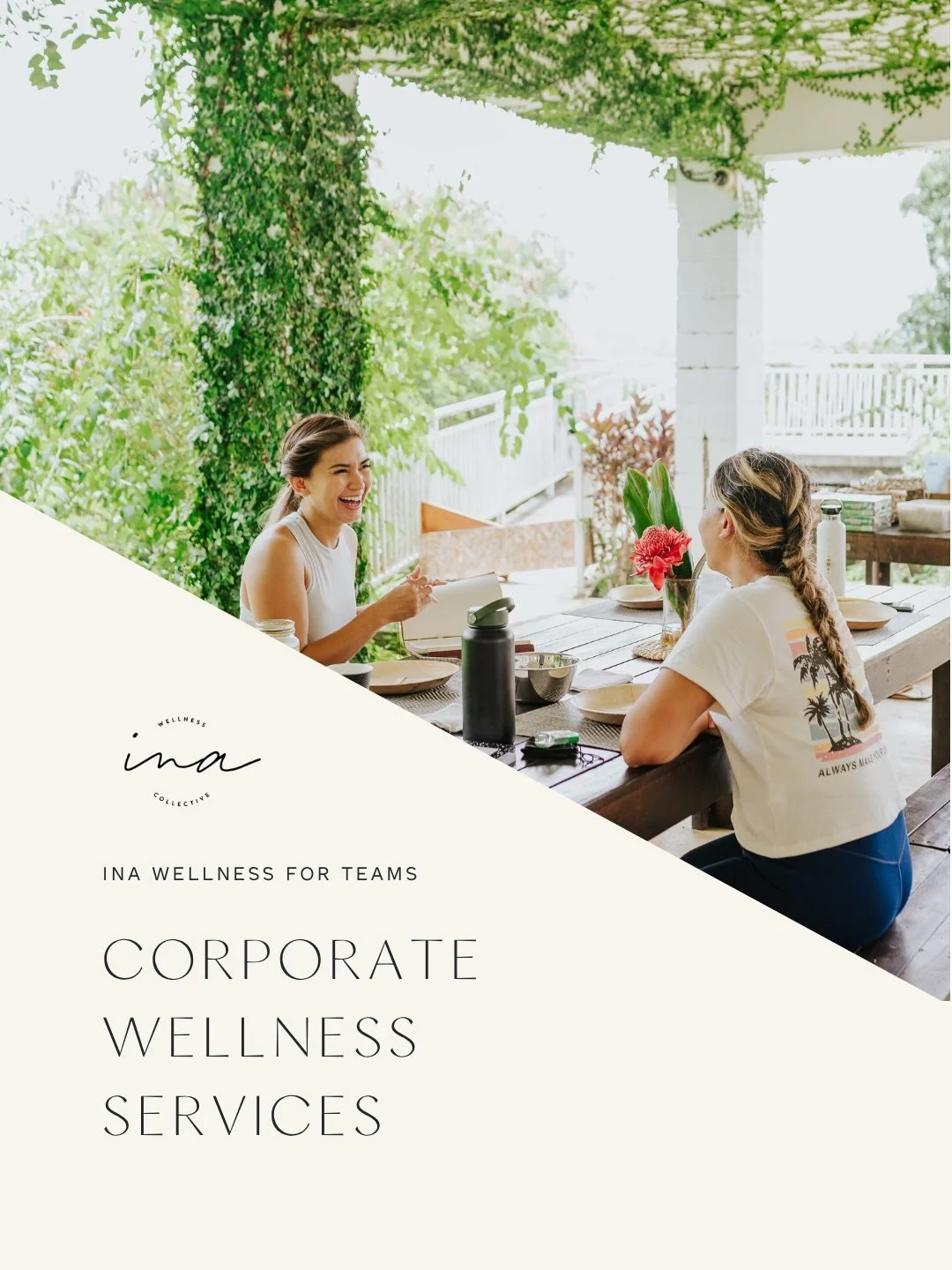 INA FOR TEAMS

As we head into the final months of the year, we&rsquo;re opening bookings for November&ndash;January corporate wellness experiences with Ina Wellness Collective. ✨

Planning a team bonding experience, leadership offsite, or holiday ga