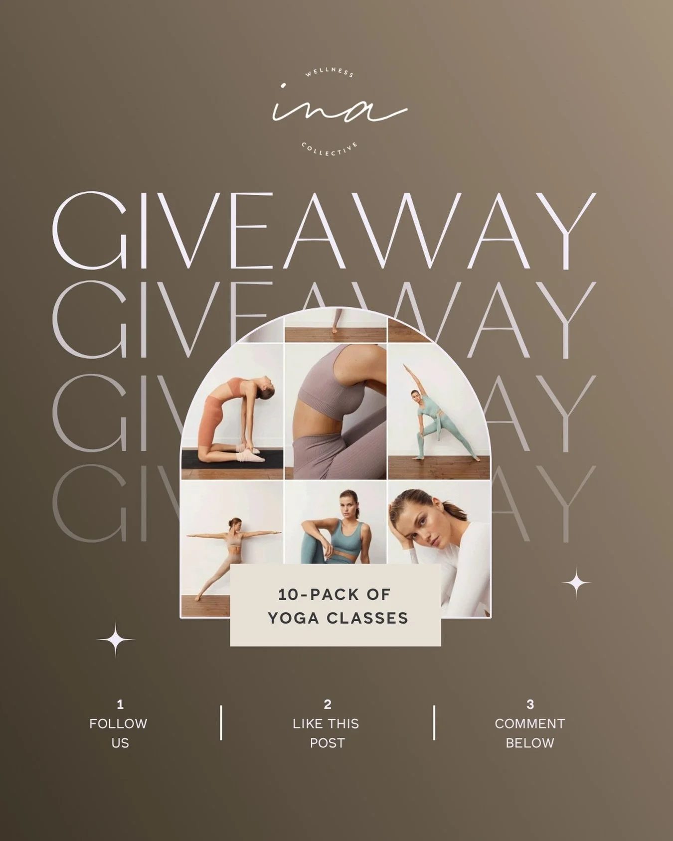 We love a GIVEAWAY 🎁✨

The holiday season can be full of joy, connection, and&hellip; a little extra hustle. So we&rsquo;re gifting 2 lucky winners a yoga 10-class pack to help you move through the season feeling grounded, calm + in flow. 🧘🏽&zwj;♀