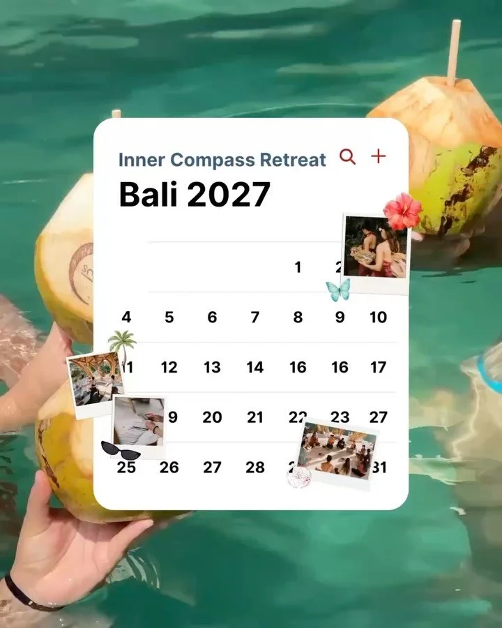 Bali is calling!

We&rsquo;re heading back for a 4th year with back to back retreat immersions in one of our most magical &amp; transformative retreat destinations.

2027 Immersions:
Retreat 1 | July 17-22 
Retreat 2 | July 24-29

DM &lsquo;Bali Blis