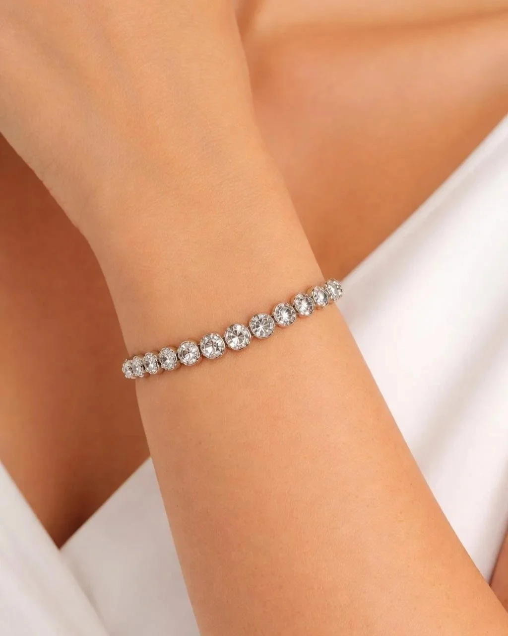 Bracciale Tennis con Zirconi