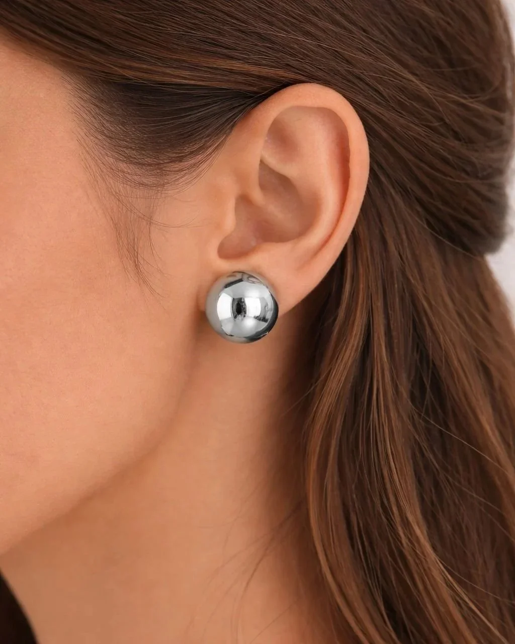 Orecchini a Bottoncino