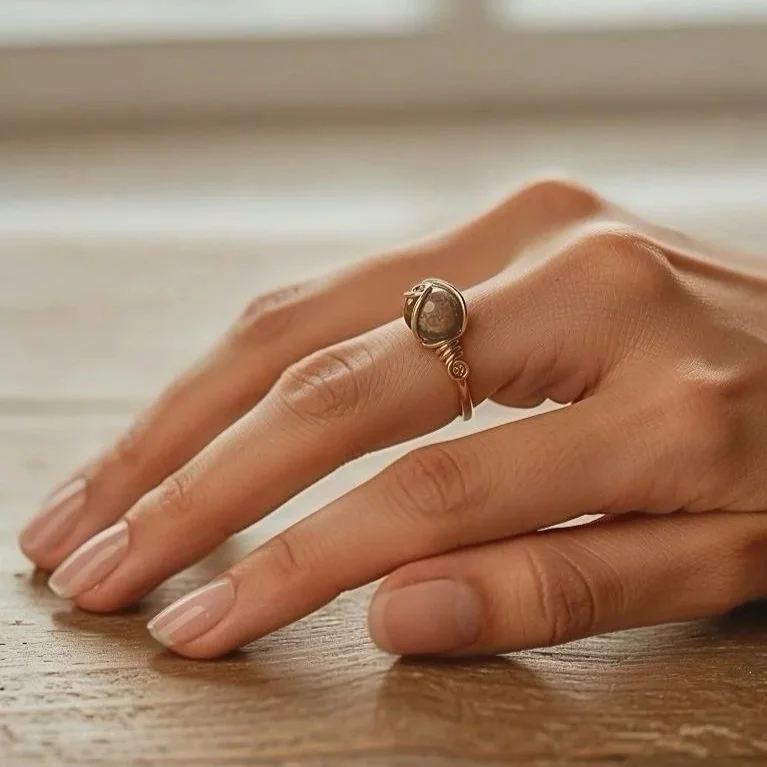 Anello con zircone Varie sfumature