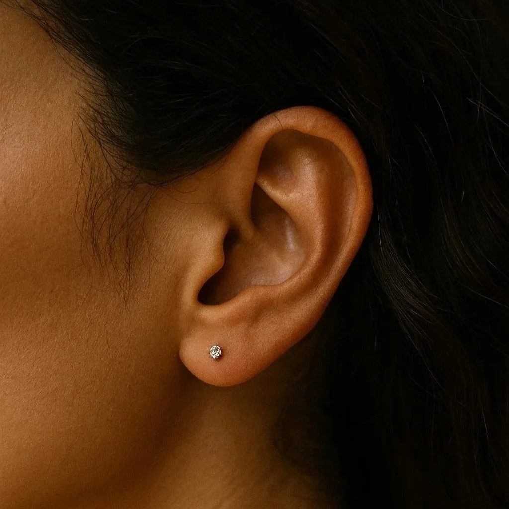 Orecchini Punto Luce piccoli