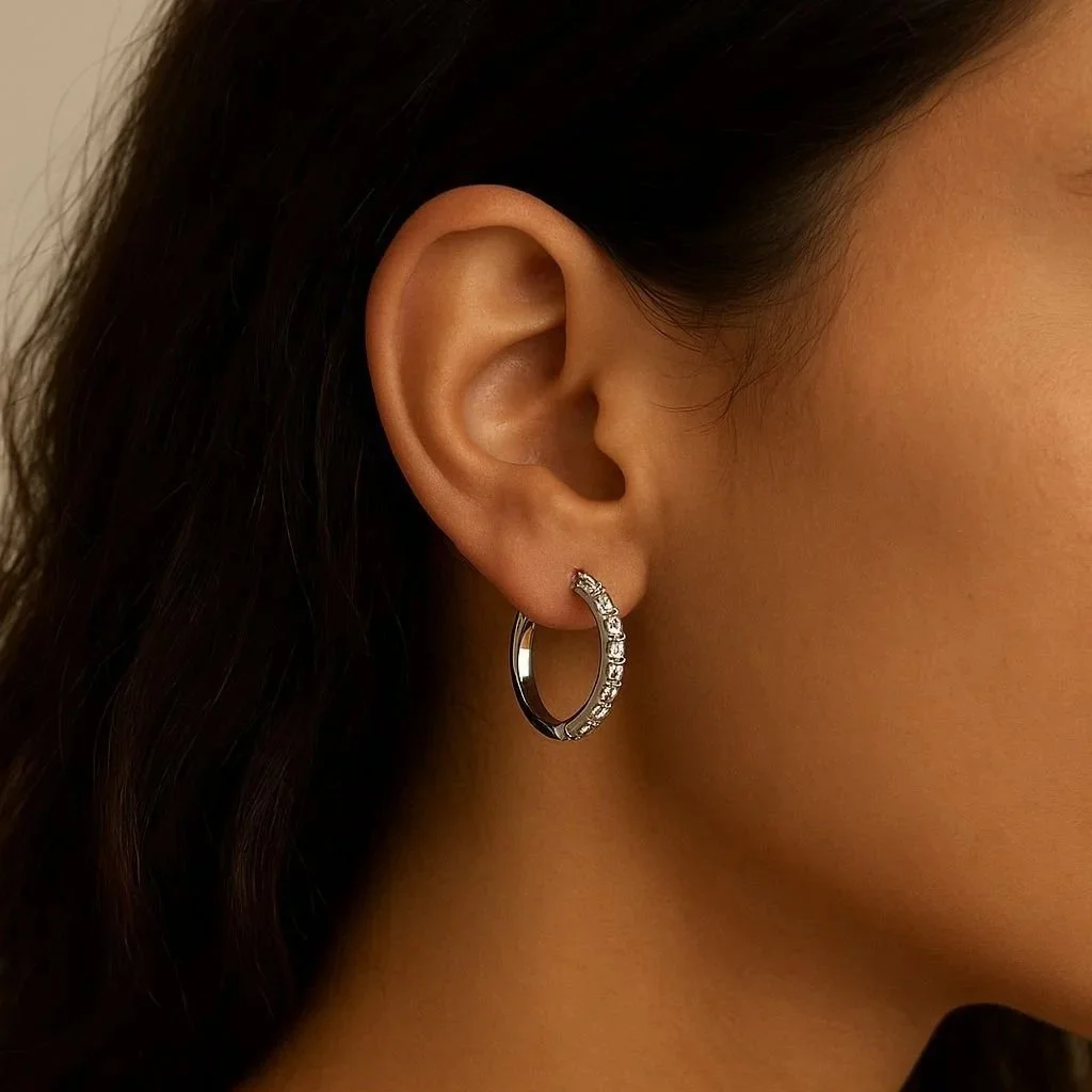 Orecchini con Zirconi