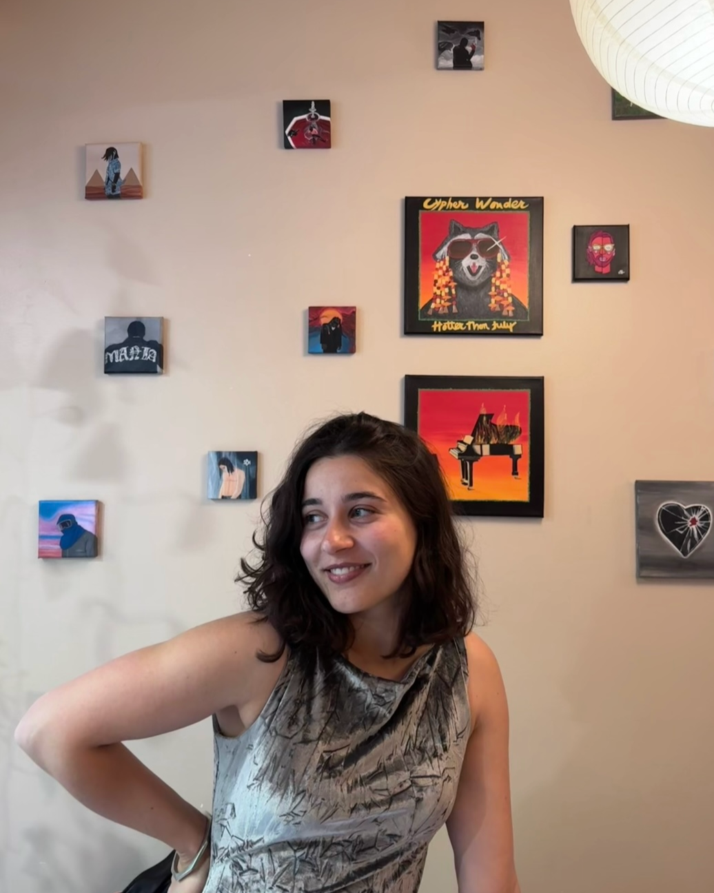 EXPOSITION - THèME : REPRODUCTION DE COVER D’ALBUM