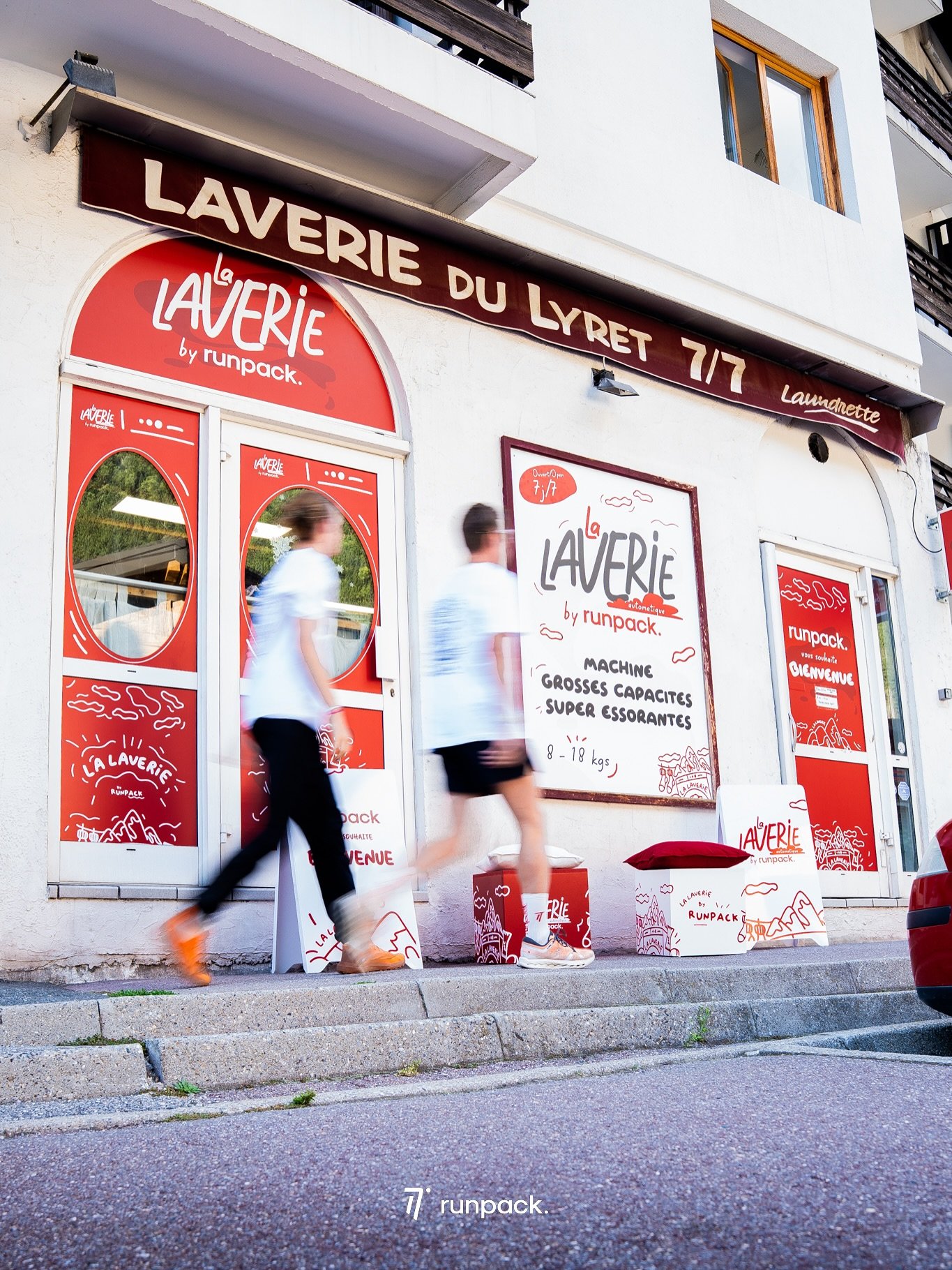 La Laverie by runpack, The activation that reinvents the dialogue between brands and the trail community