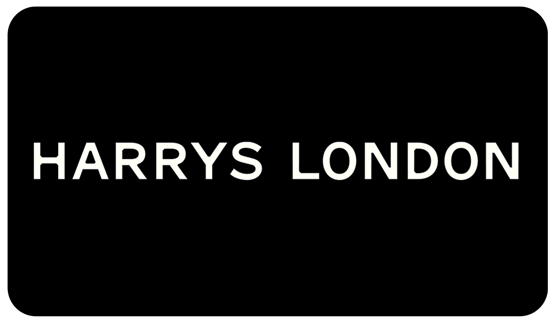 Brand identity logo of Harrys London luxury shoe retailer.