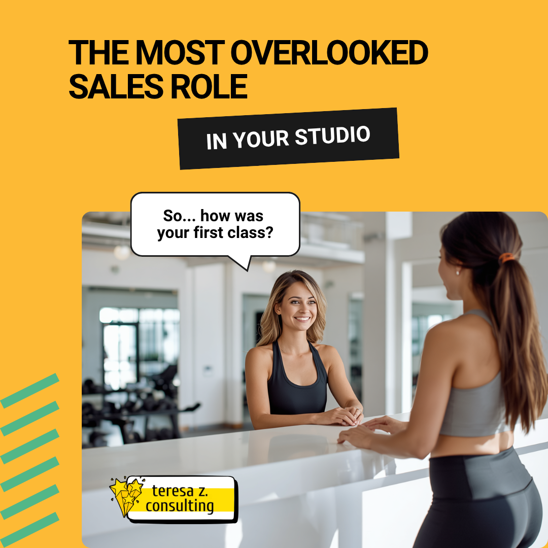 The Most Overlooked Sales Role in Your Studio