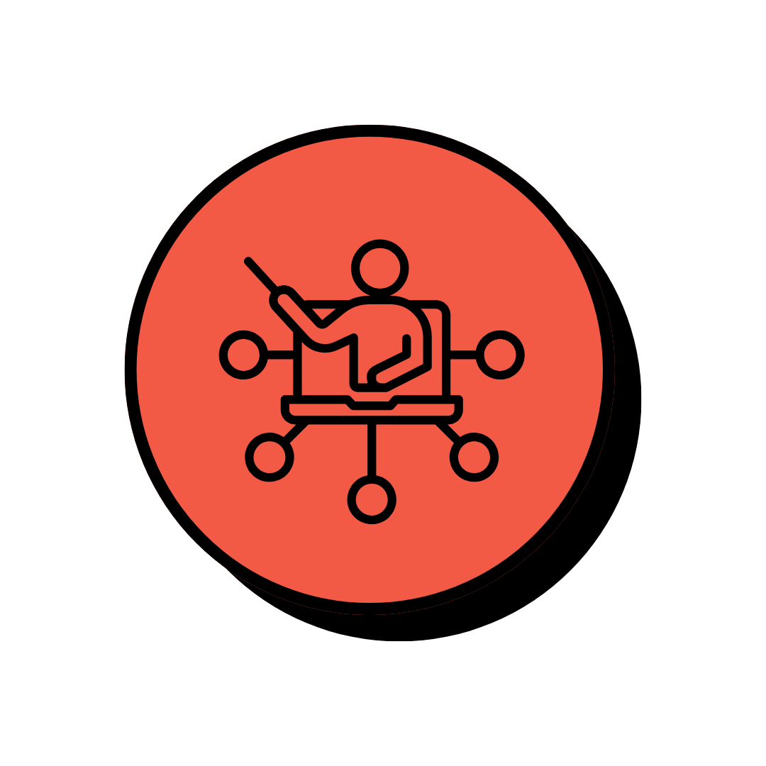 Icon for fitness and wellness software setup