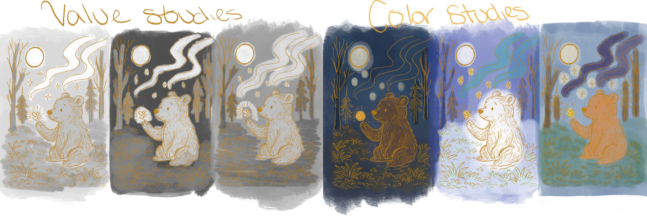 Value & color Studies