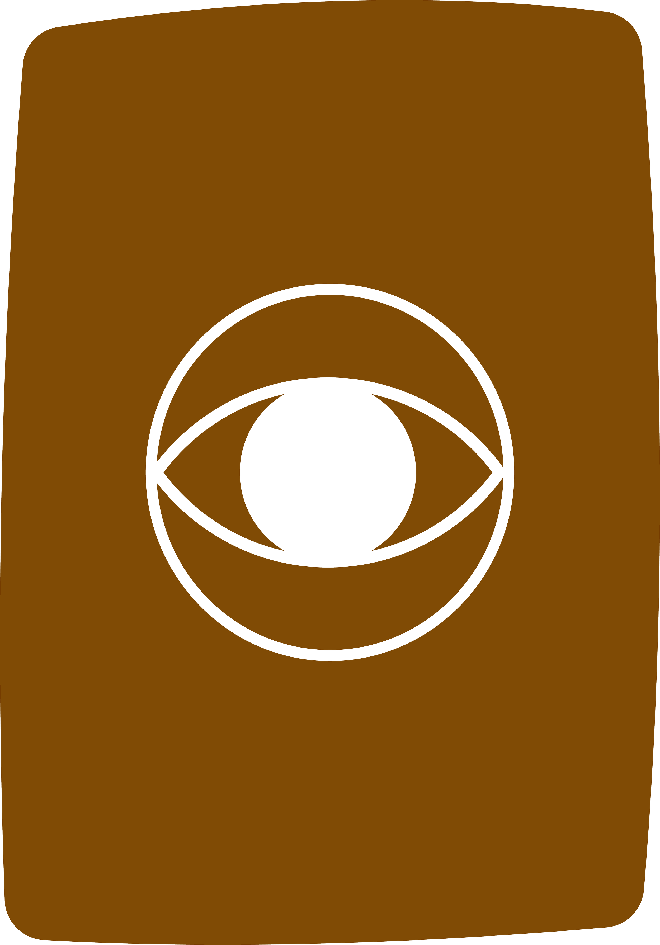 Icône du logo Studio Vertige, symbole du regard et de la conscience intérieure. Élément graphique représentant la marque et son identité visuelle.