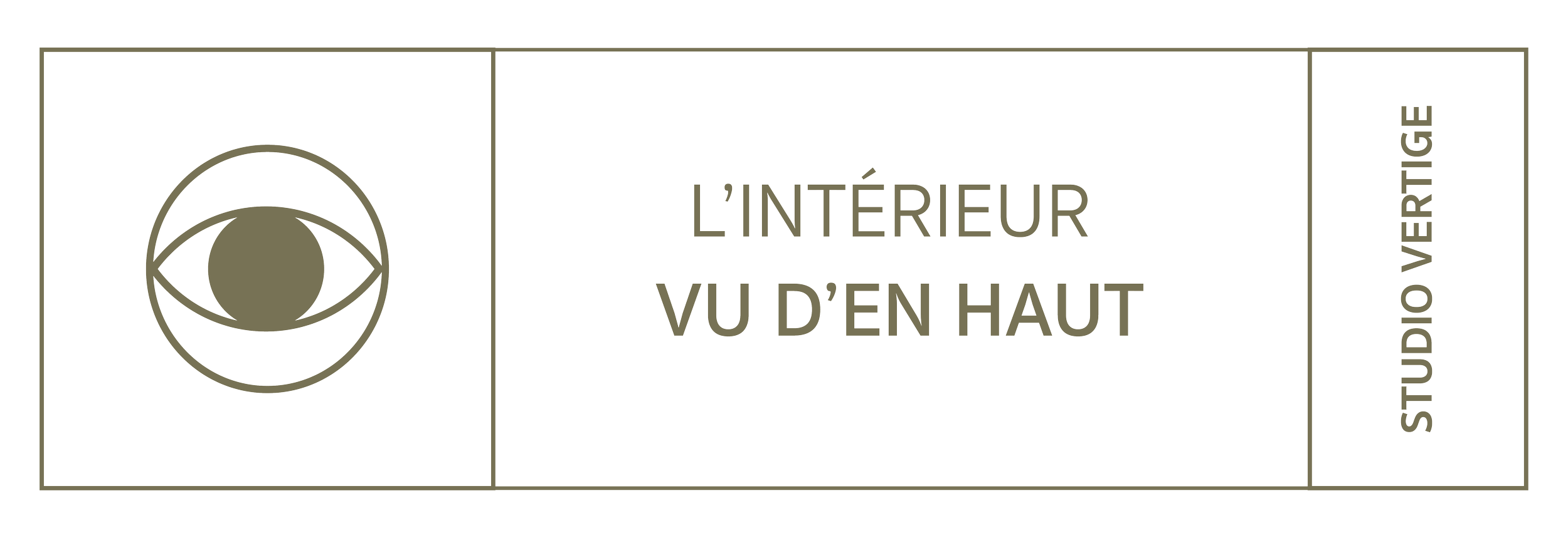 Logo Studio Vertige, l'intérieur vu d'en haut