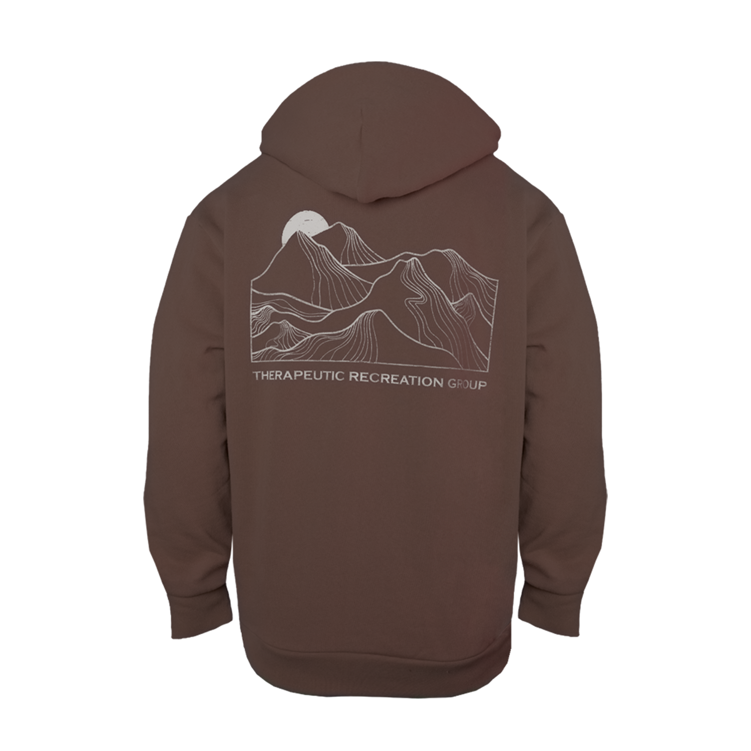Topical Hoodie - Brown