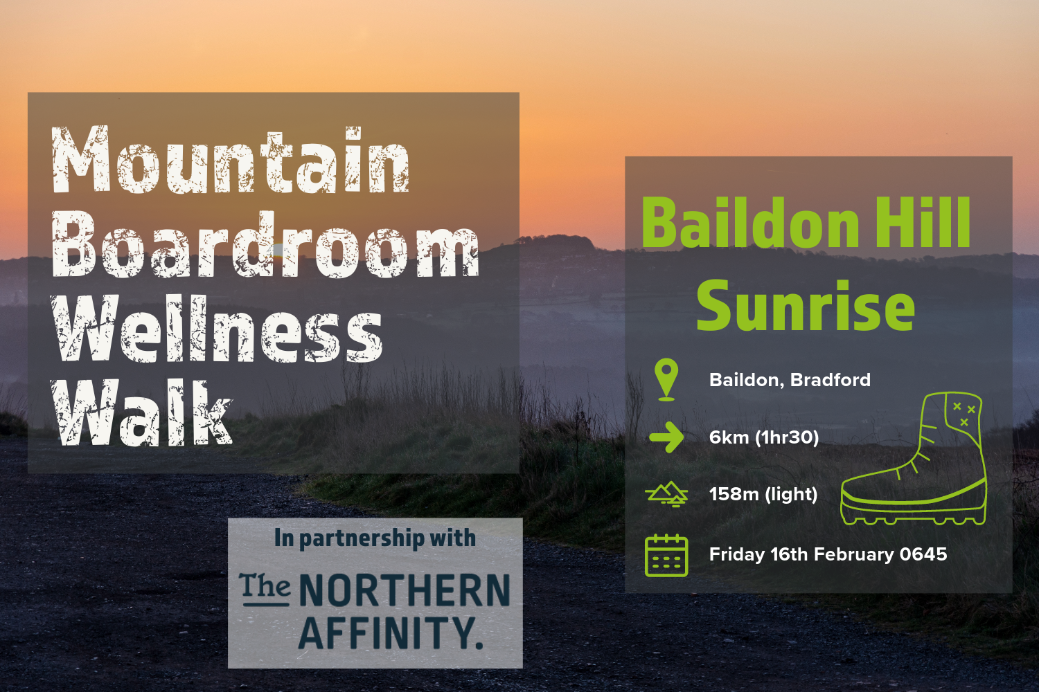 Wellness Walk - Baildon Hill Sunrise