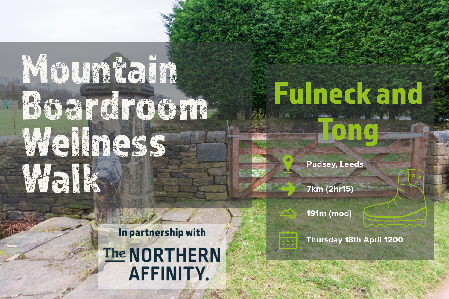 Wellness Walk - Fulneck and Tong with Ice Cream!