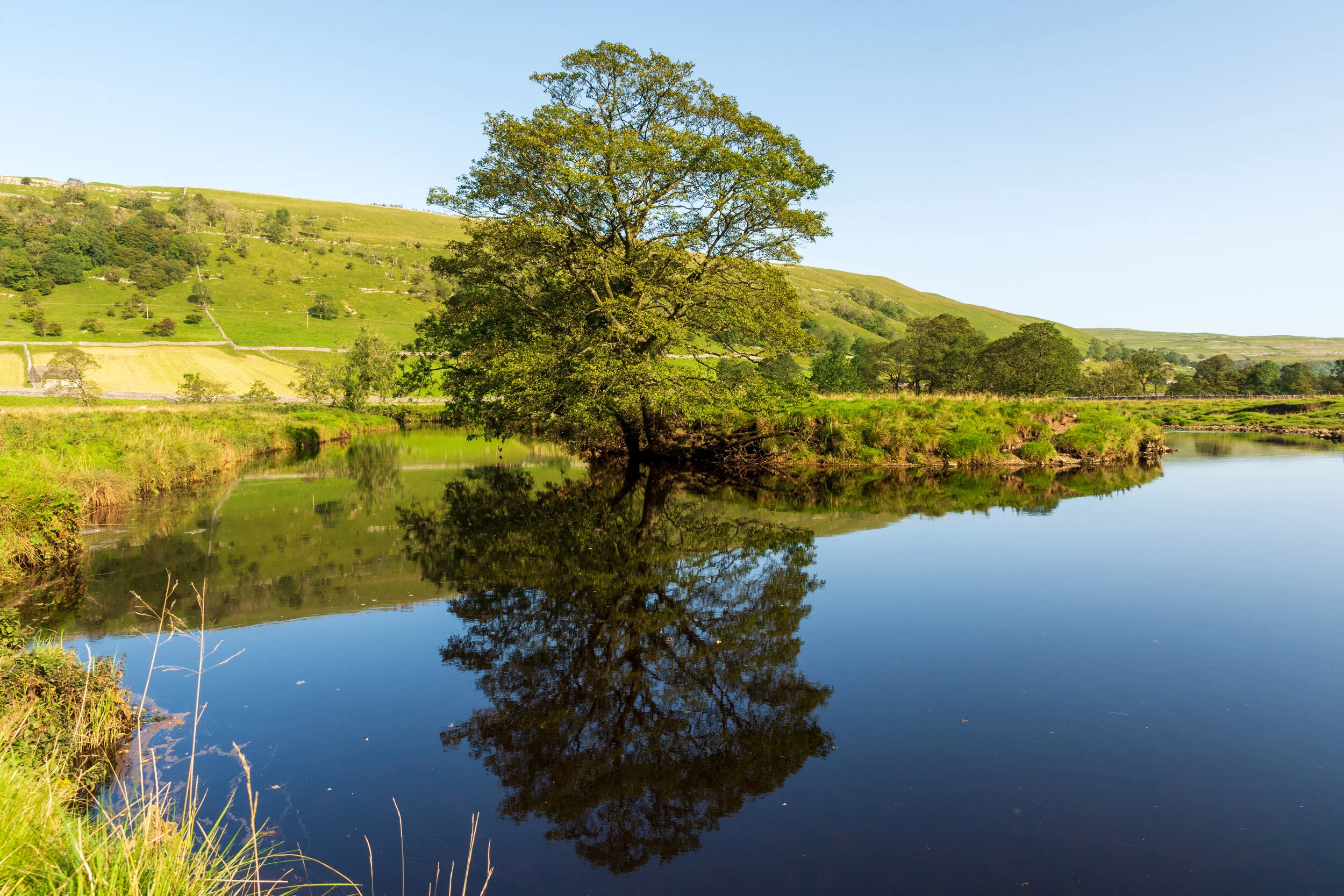 The riverside walk back to Buckden is stunningly beautiful