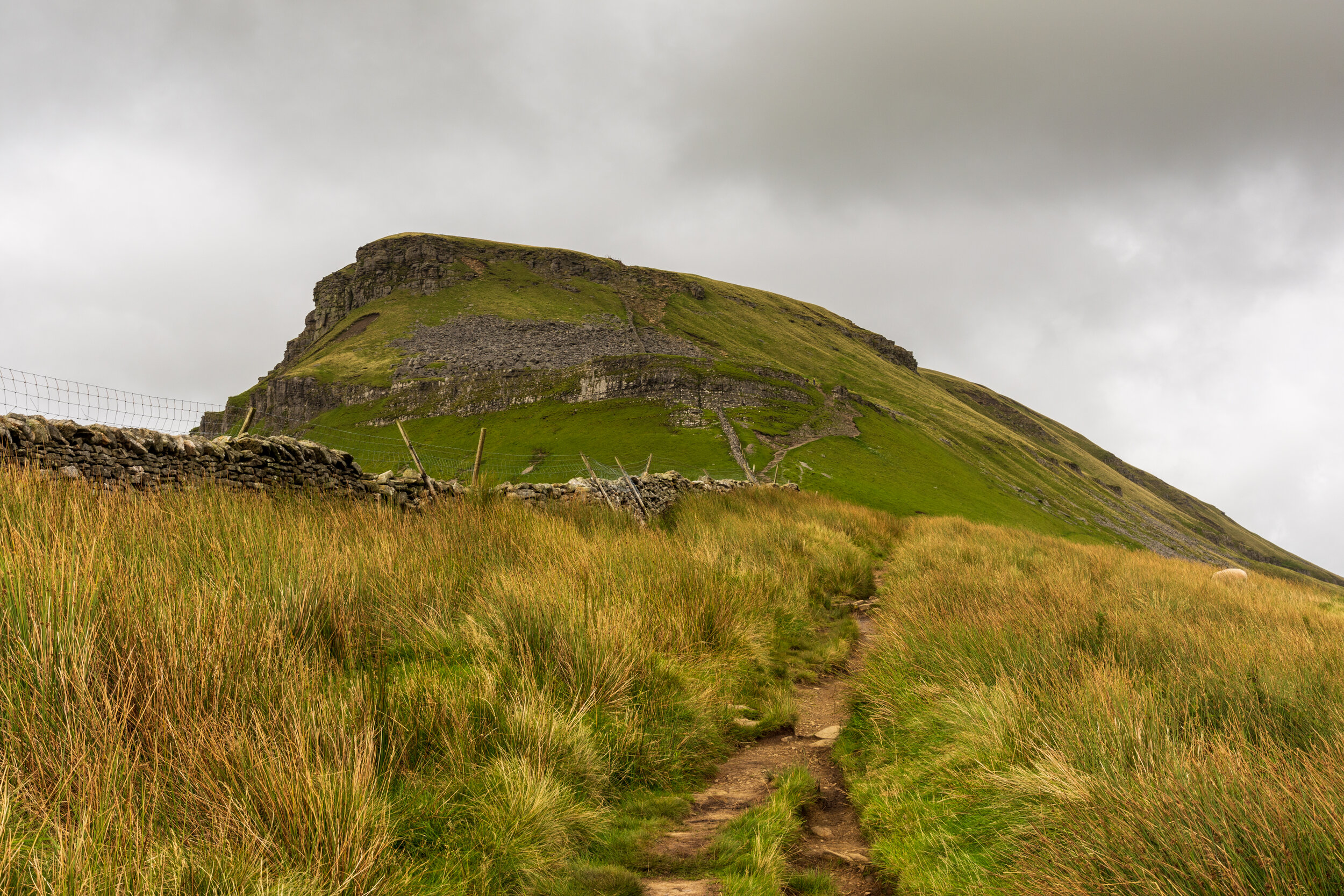 The impressive mountain-like rakes, exposed when an 1881 thunderstorm washed away the top soil