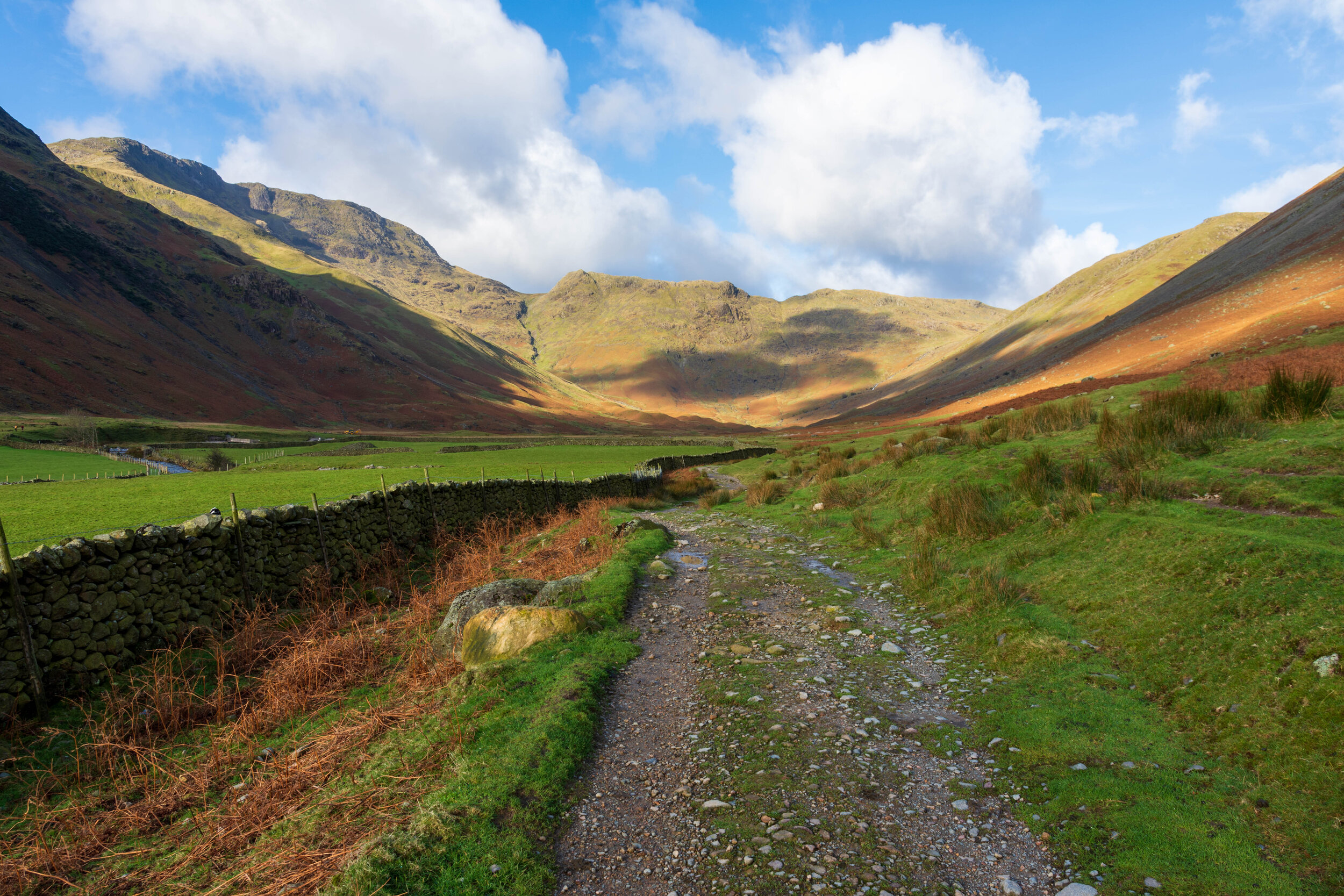 Scafell Pike from Great Langdale