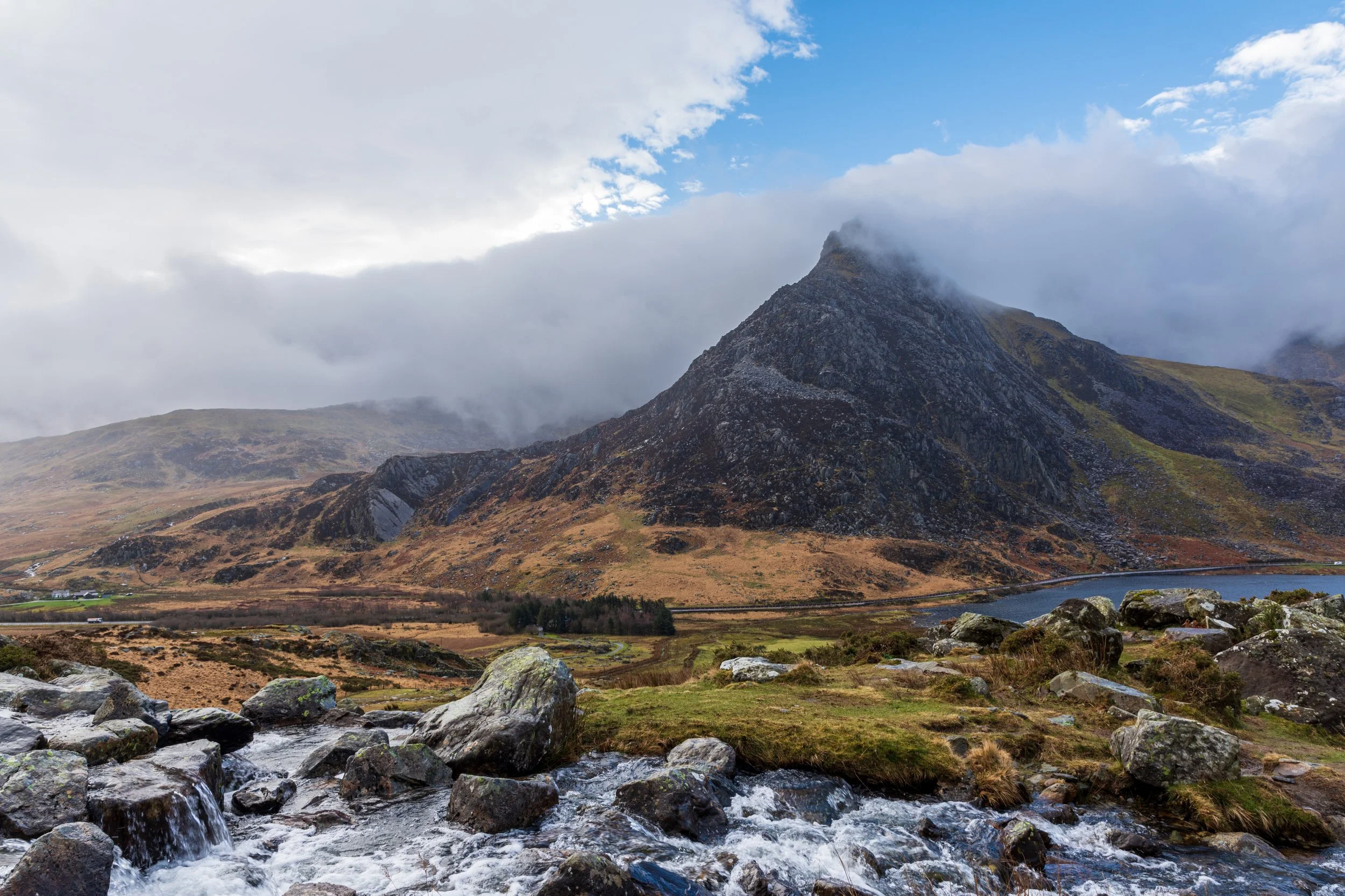 Tryfan in North Wales, Ogwen Valley