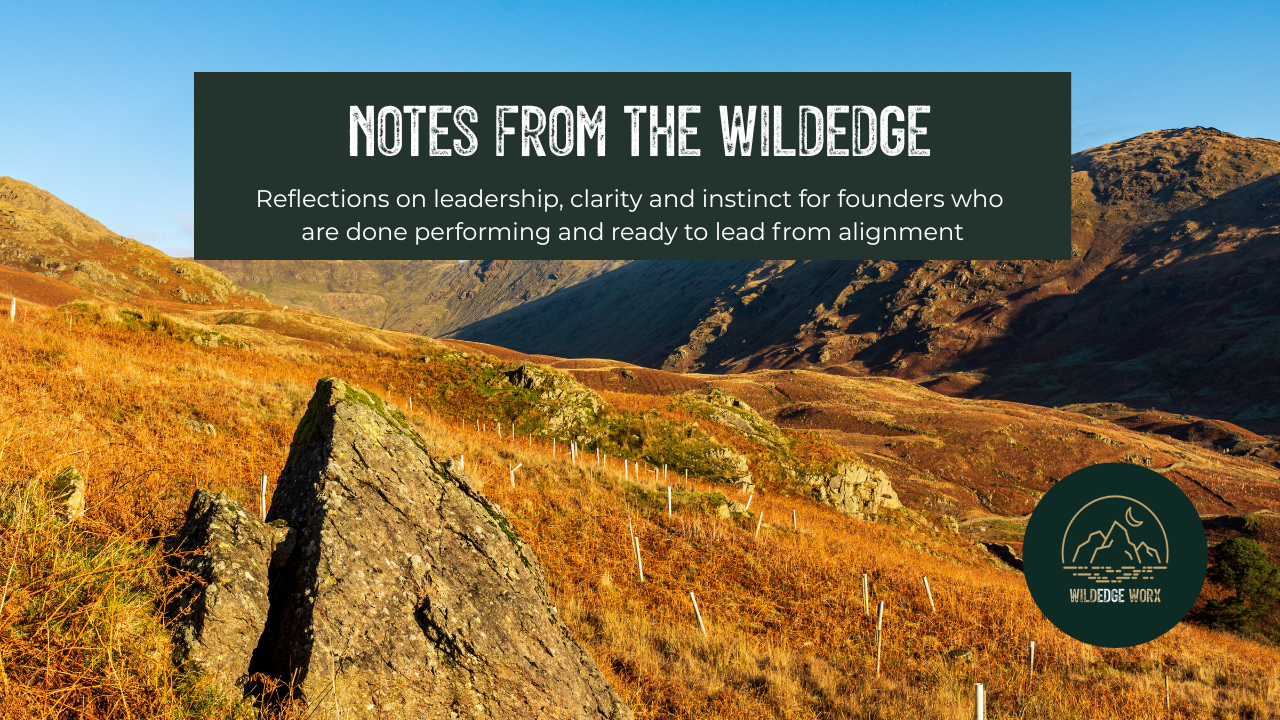Notes from the WildEdge: Nature’s Threshold: How the Outdoors Sparks Clarity and Leadership Renewal