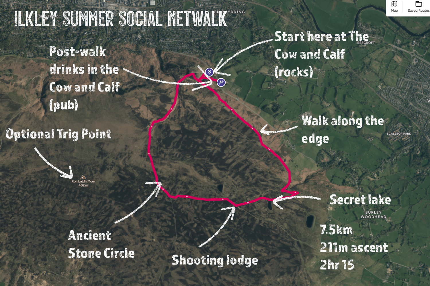 WildEdge NetWalk - Ilkley Summer Social — WildEdge Worx