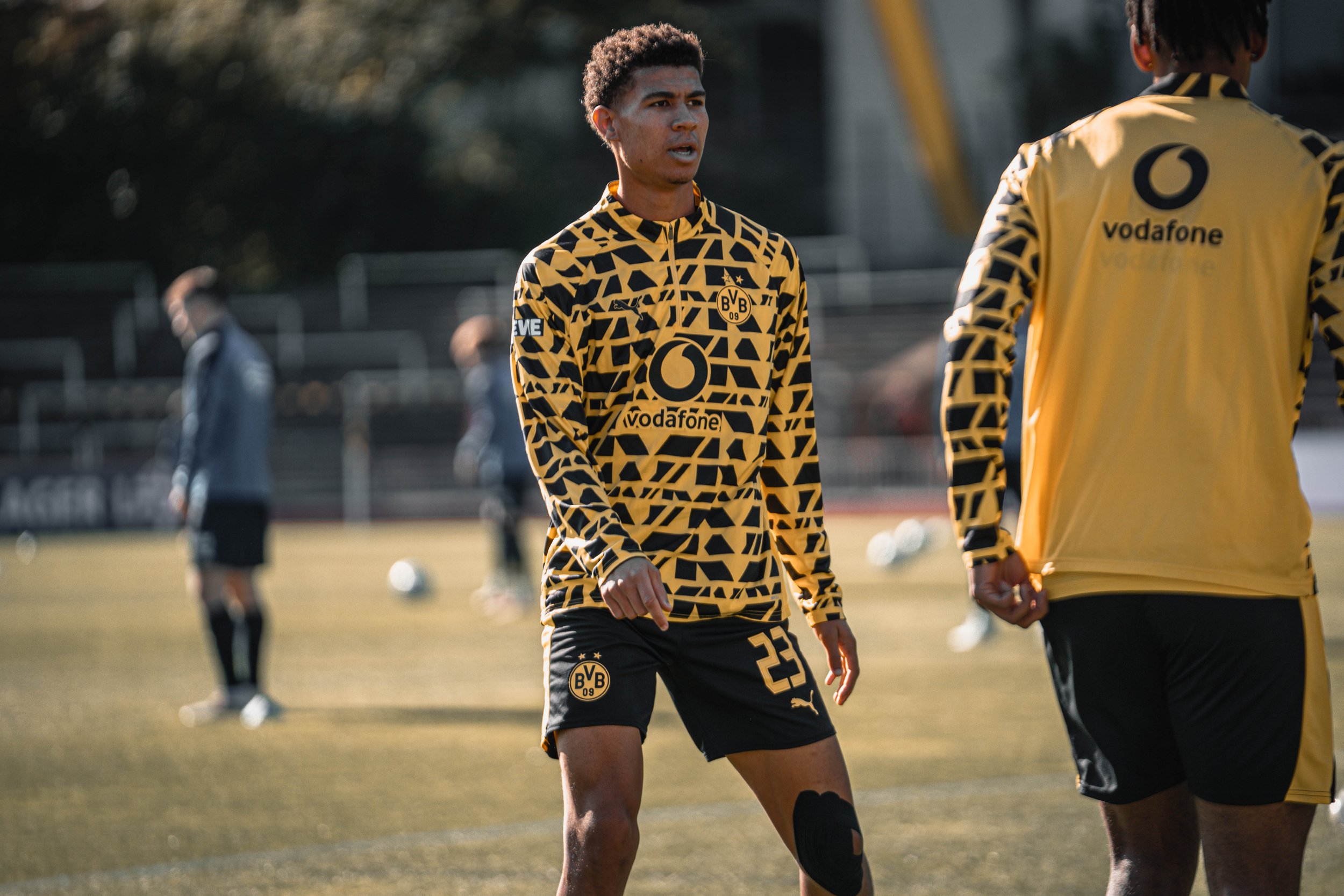 Warm-up: rhythm builds with repetition.