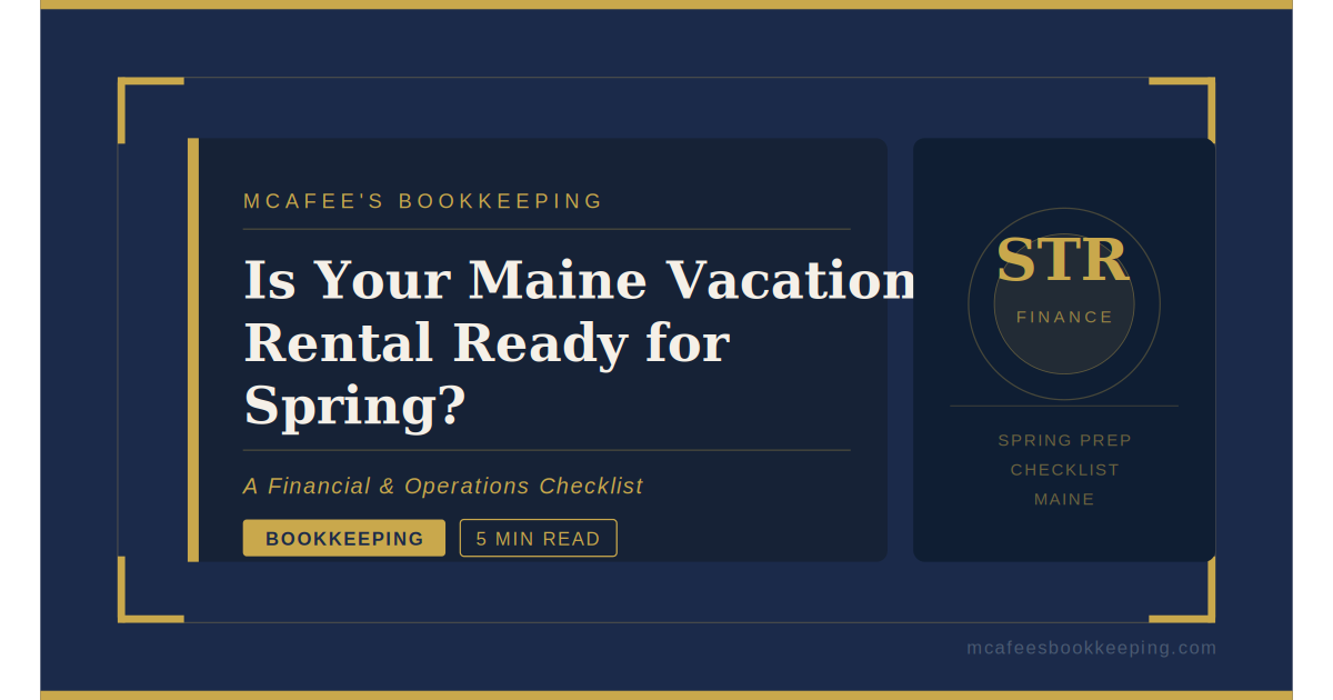 Is Your Maine Vacation Rental Ready for Spring Guests?