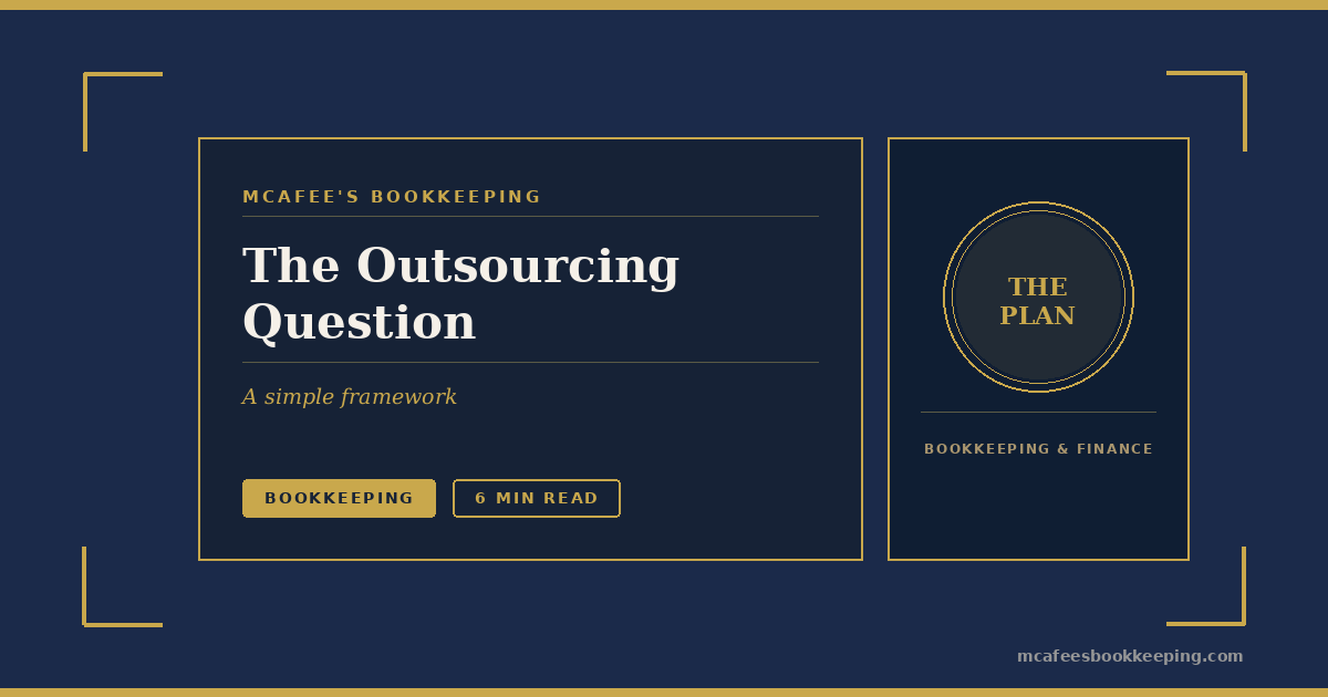 The Outsourcing Question: A Simple Framework for Any Maine Small Business