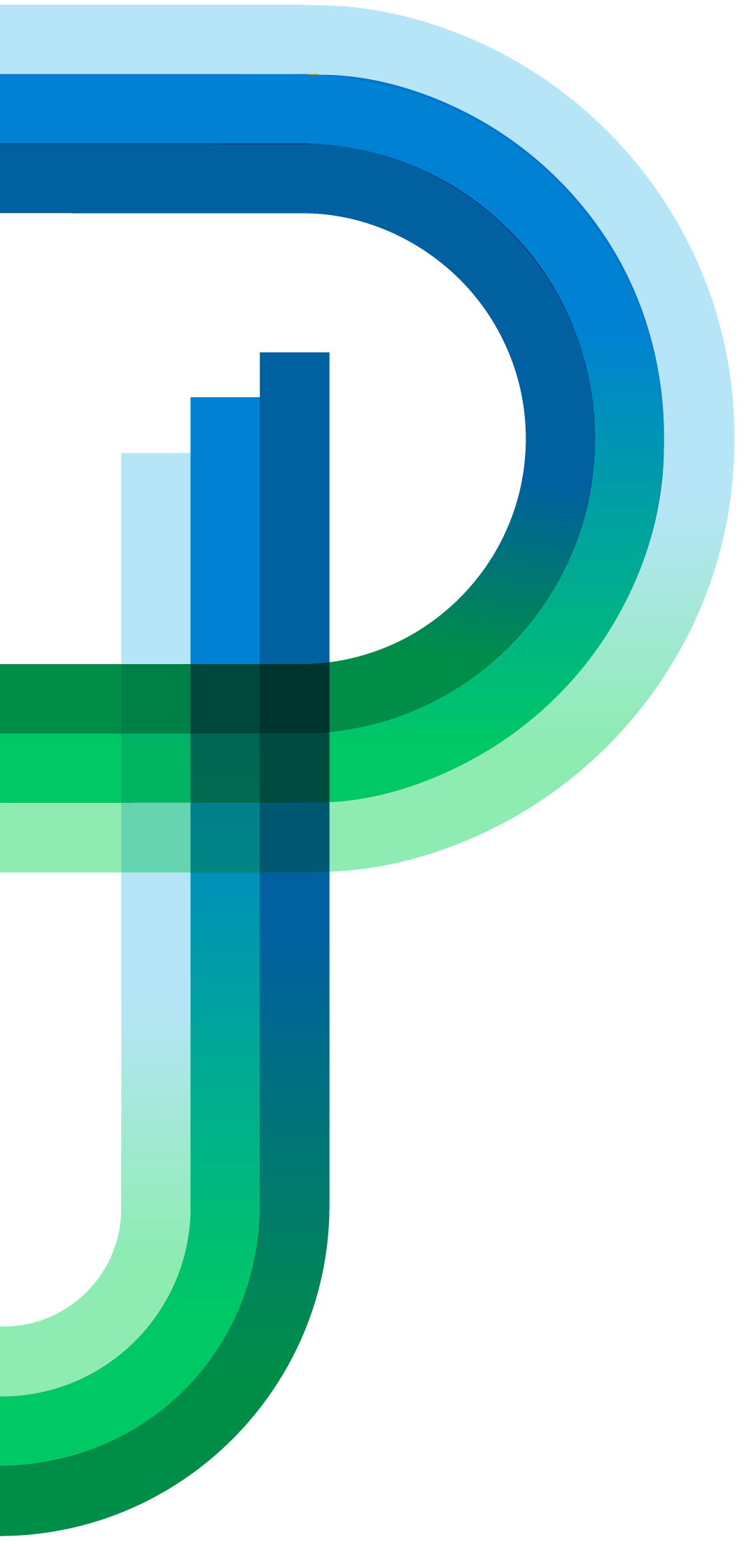 Abstract geometric art featuring bold, curved, and straight shapes.
