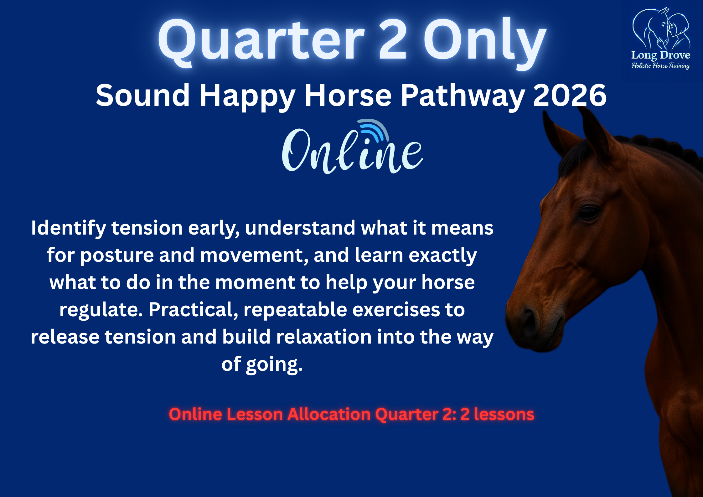Online Quarter 2 Only Sound Happy Horse Pathway 2026