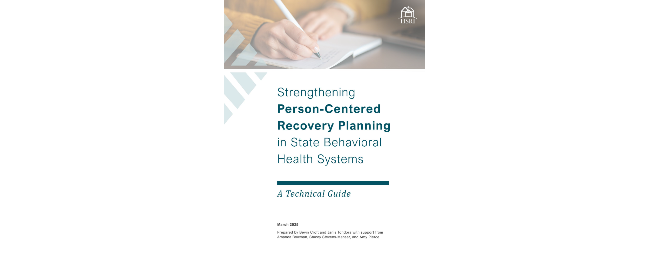 Strengthening Person-Centered Recovery Planning in State Behavioral Health Systems