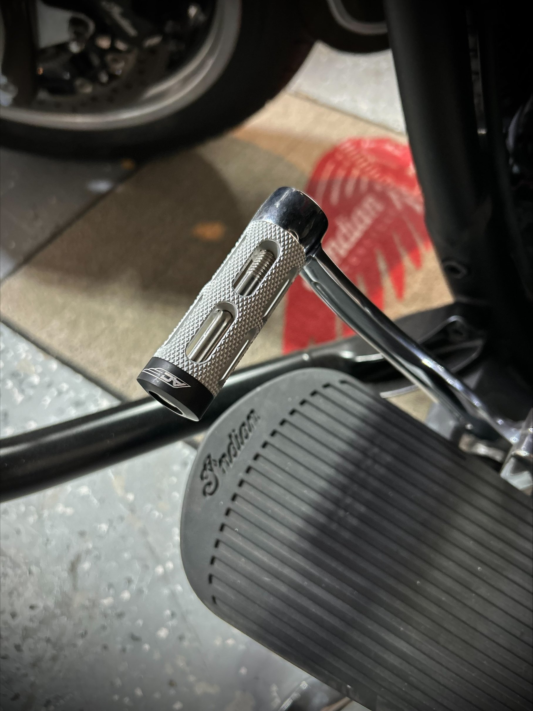 Art Cycles foot pegs