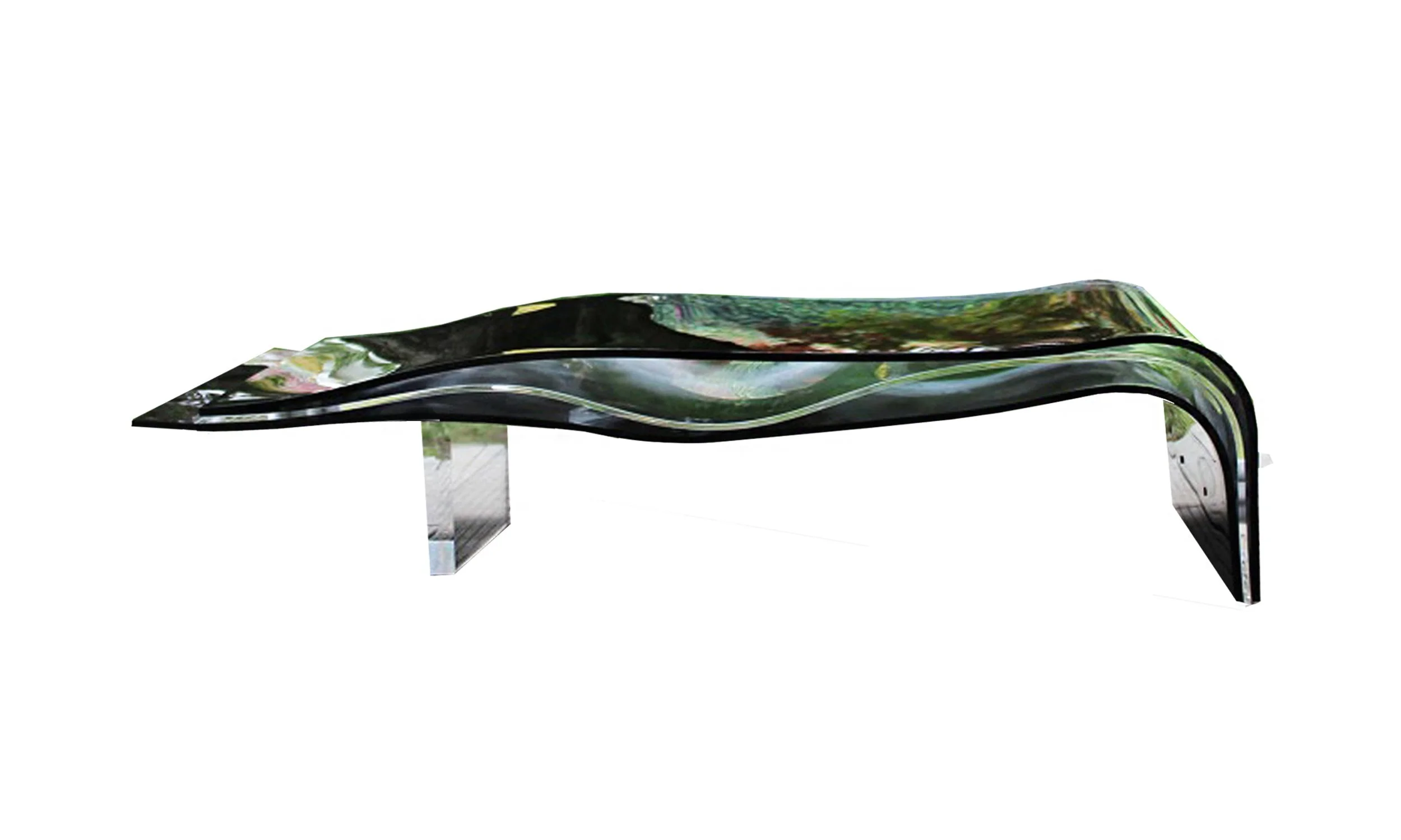 WATERFALL, plexi coffee table. 2021
