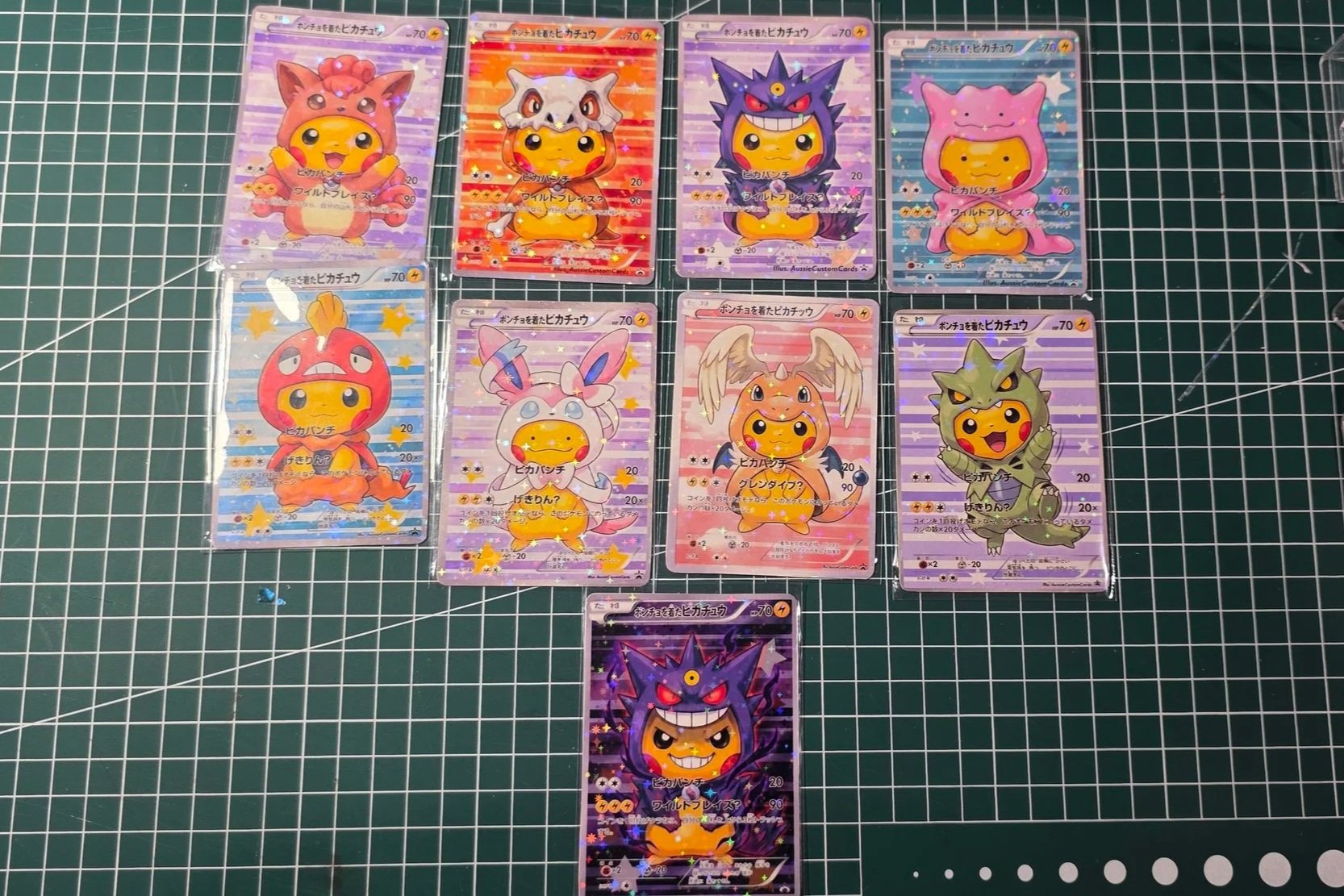 Bunch of Poncho Pikachus