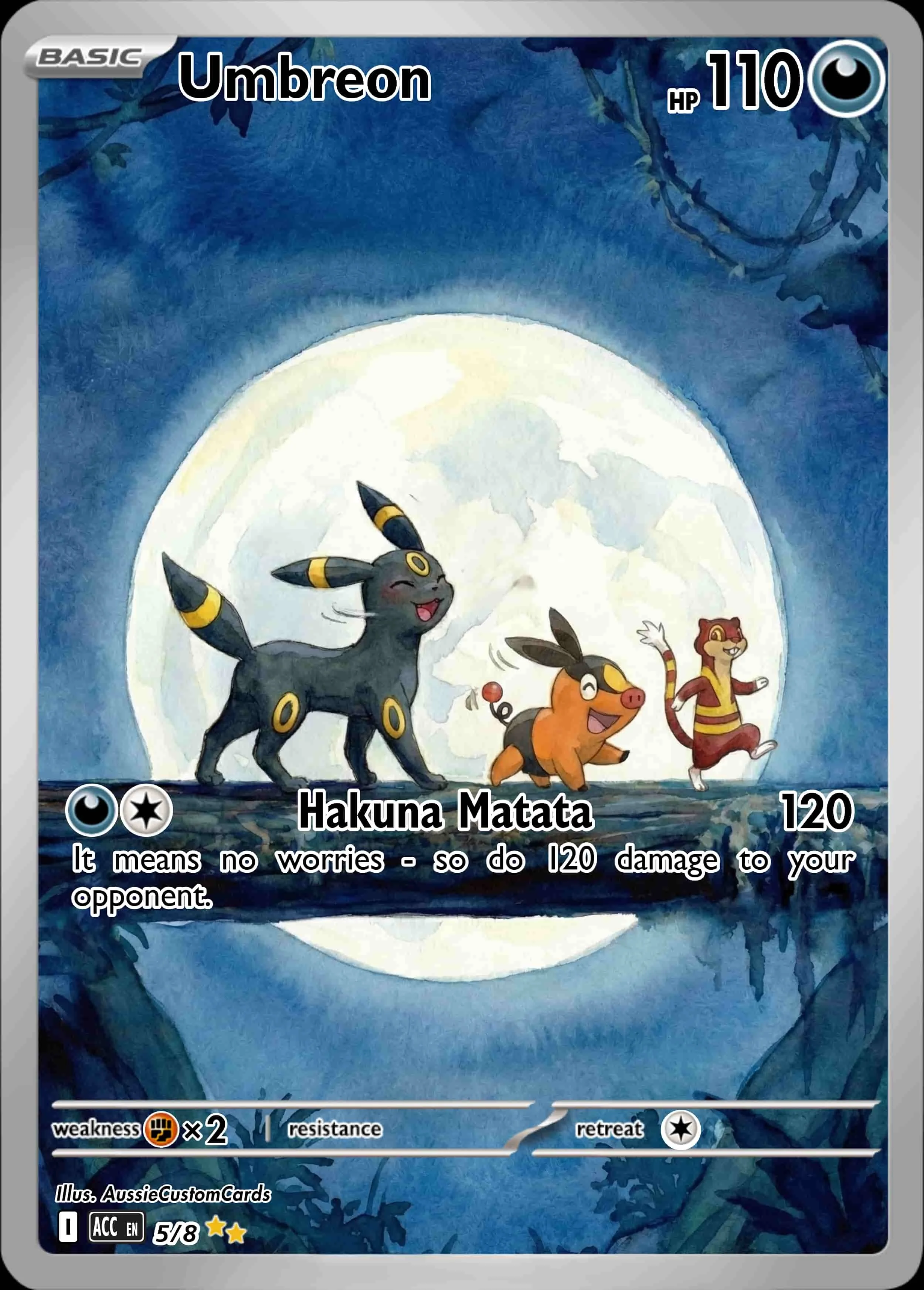 Lion king inspired pokemon art, hakuna ma tata