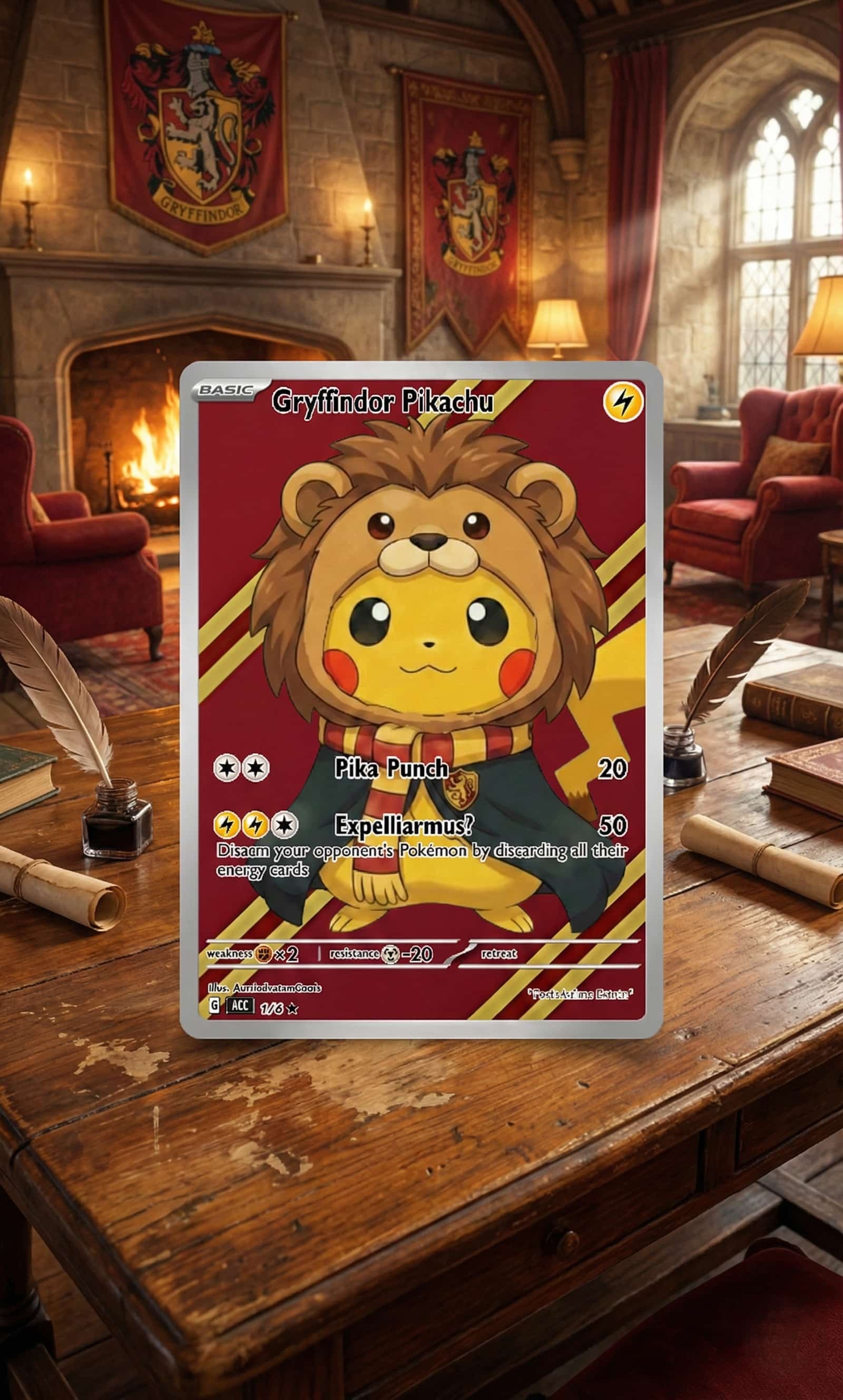 Gryffindor Pikachu