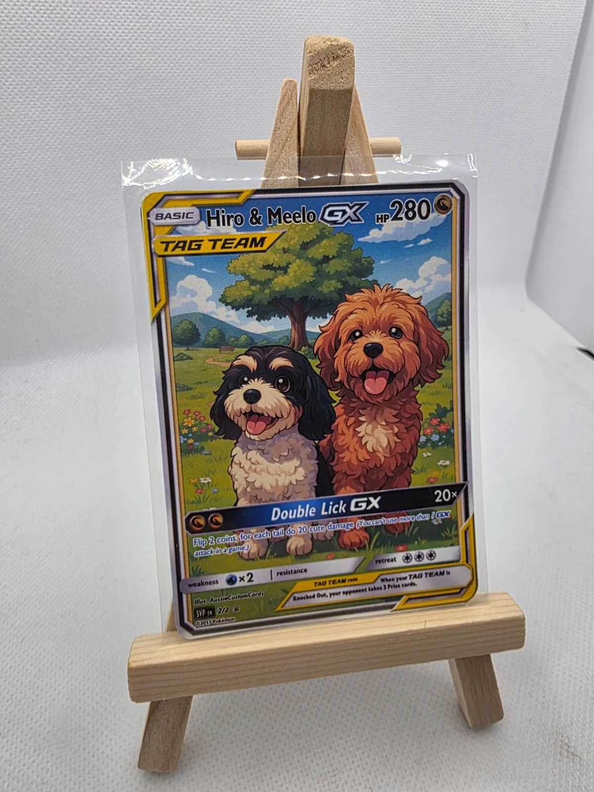 Aussie Custom Cards specializes in high-quality custom Pokémon cards and personalised trading card gifts in Australia. Custom animal cards, pets, love