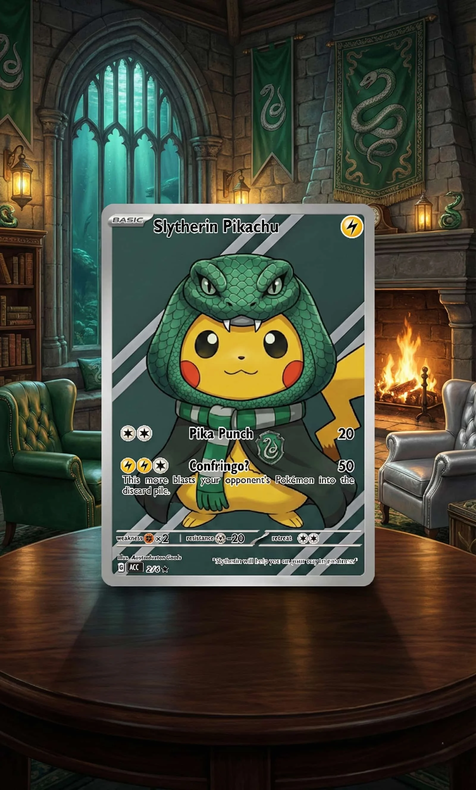 Slytherin Pikachu