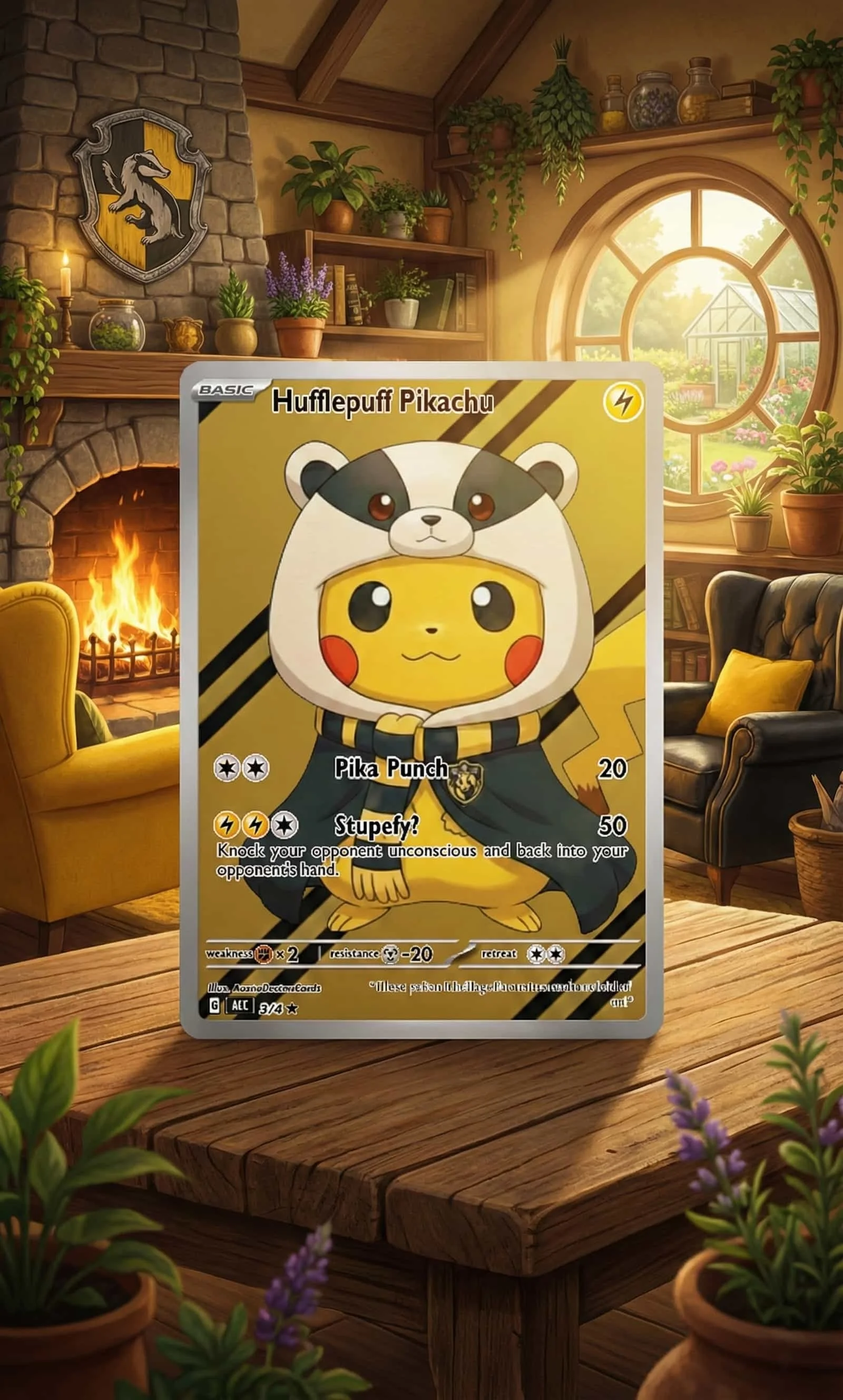 Hufflepuff Pikachu