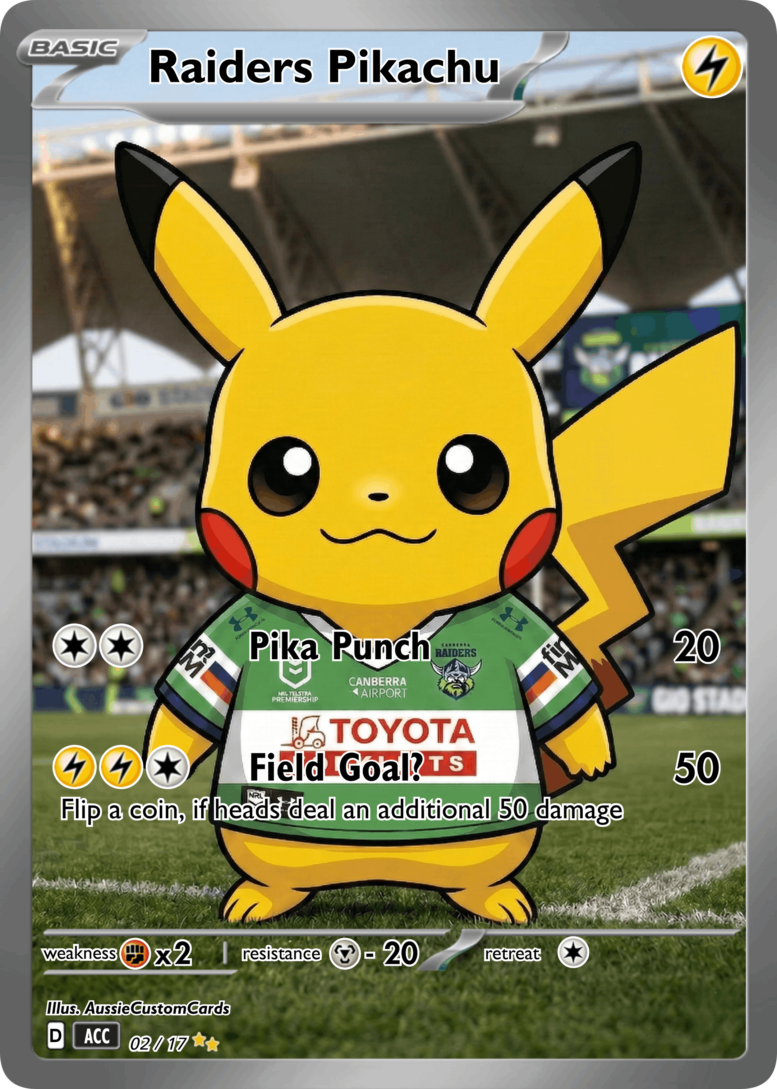 Raiders Pikachu