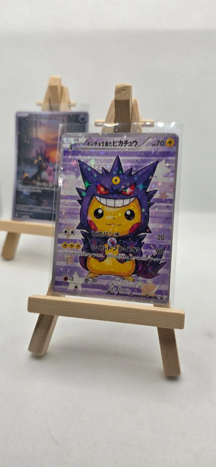 Pikachu happy Gengar