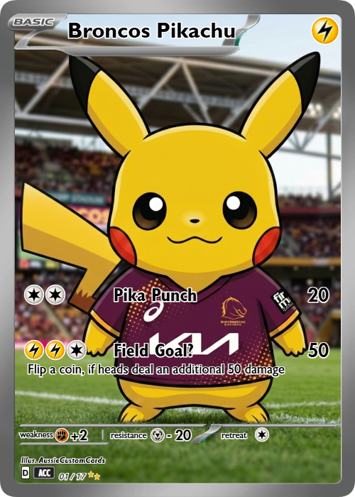 Broncos Pikachu