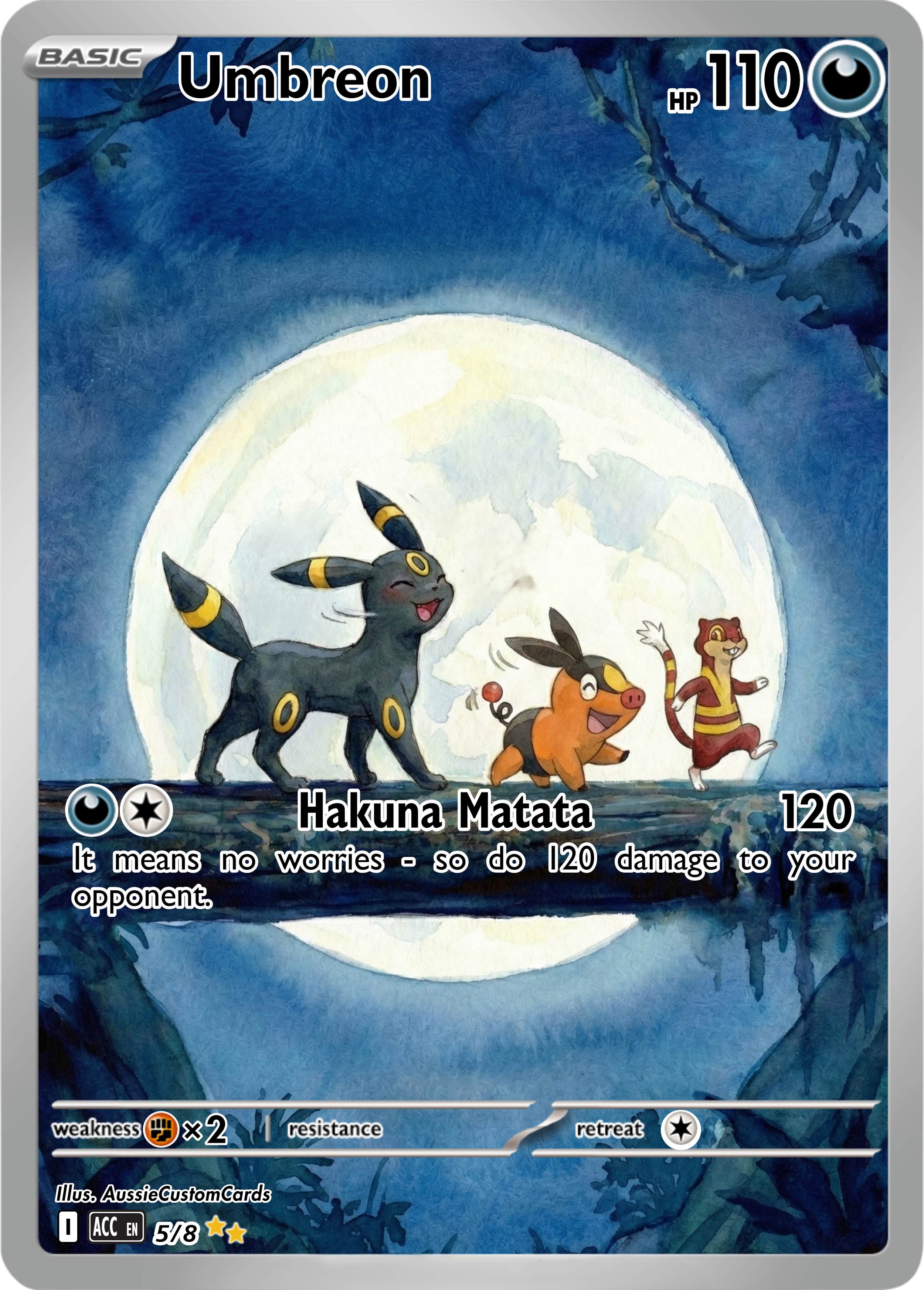 Lion king inspired pokemon art, hakuna ma tata