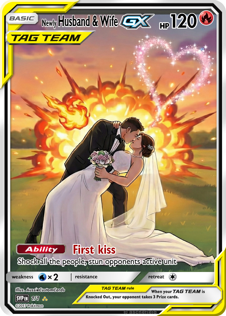 Personalised Art Gaming Cards (PKM)