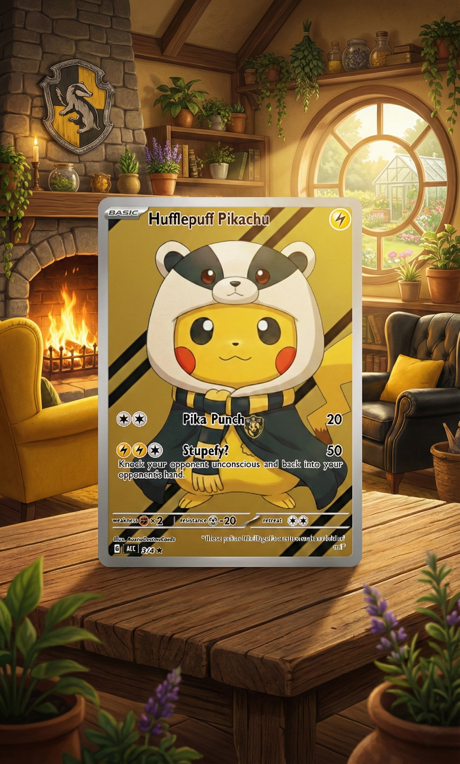 Hufflepuff Pikachu