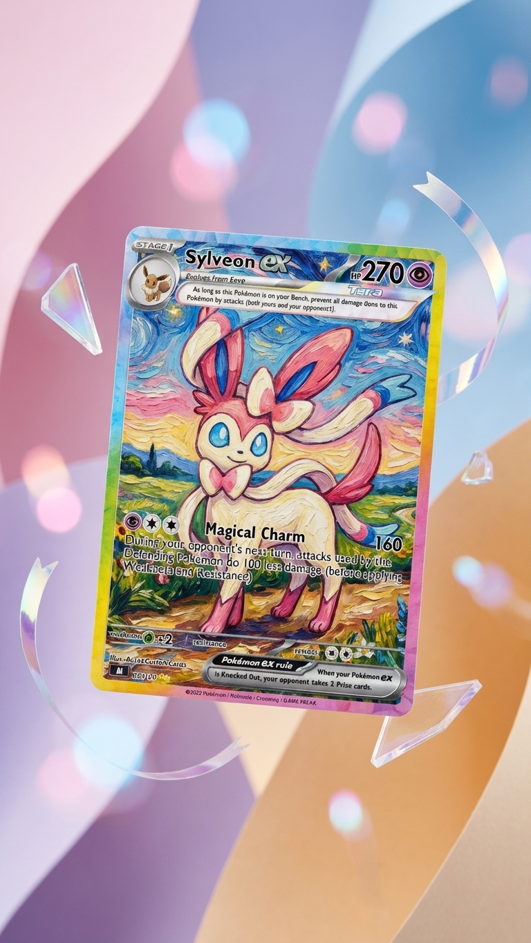Sylveon Van Gogh Pokémon Card