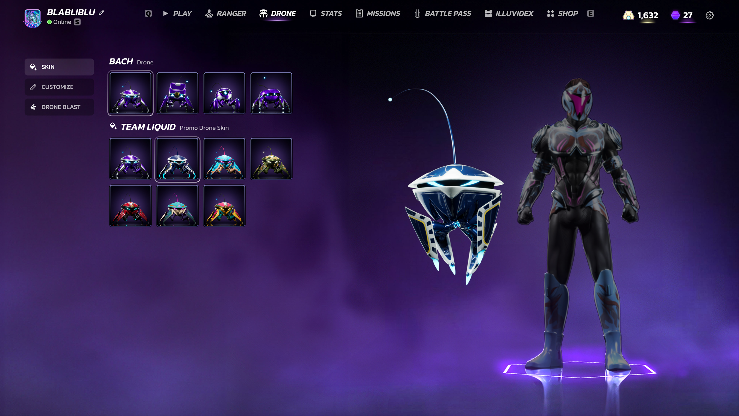 Illuvium drone customization