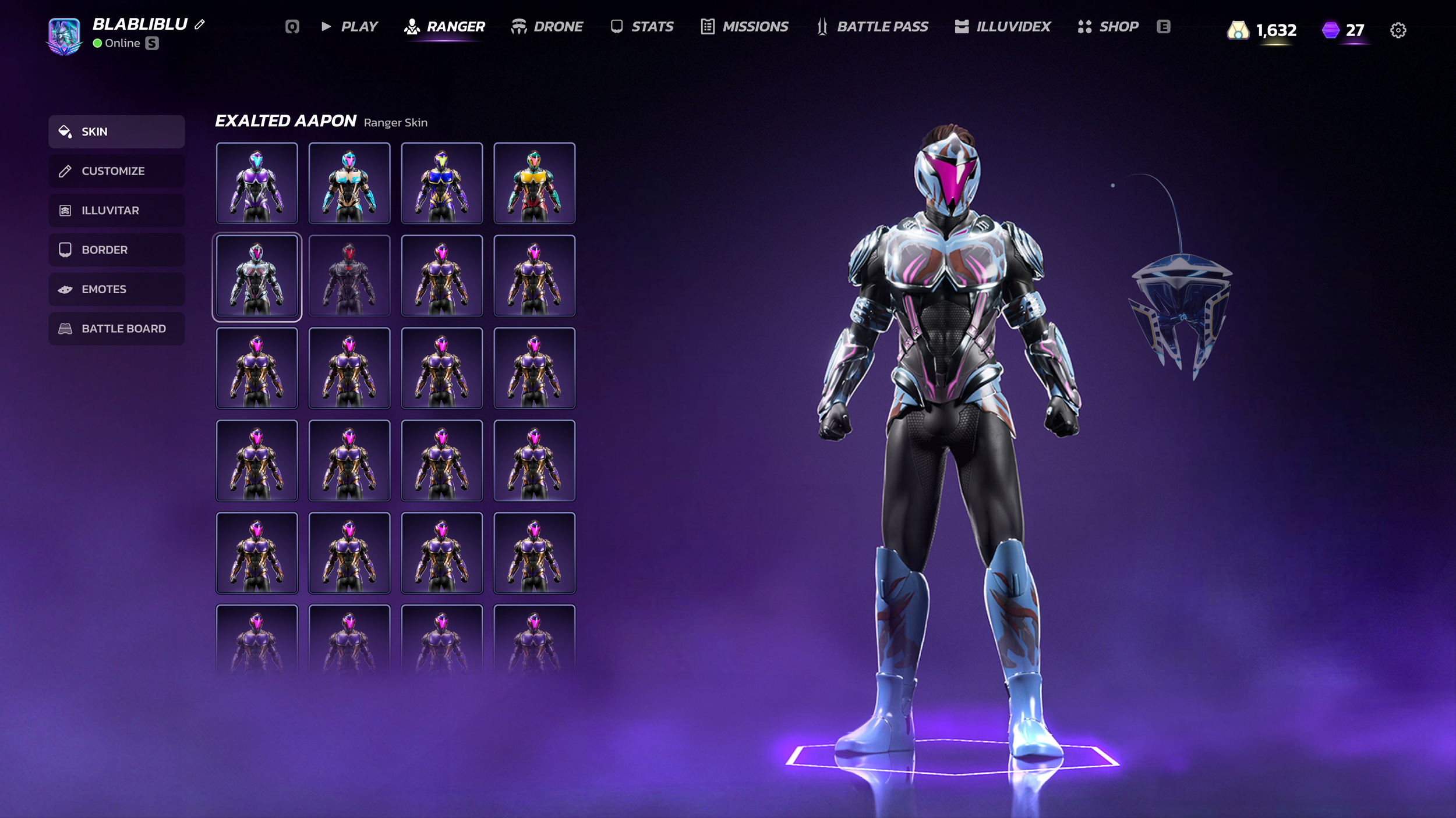 Illuvium Ranger customization