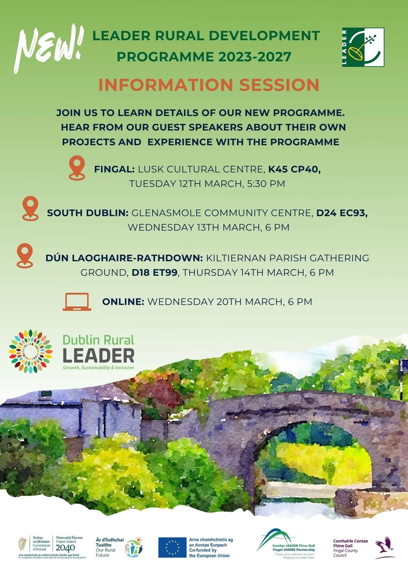 LEADER 2023-2027 Information Session